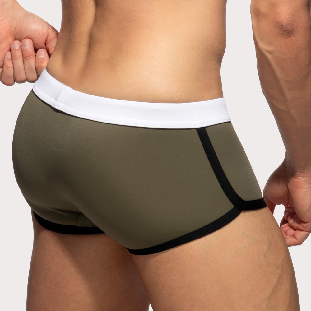 Push-Up Badehose Plain Boxer