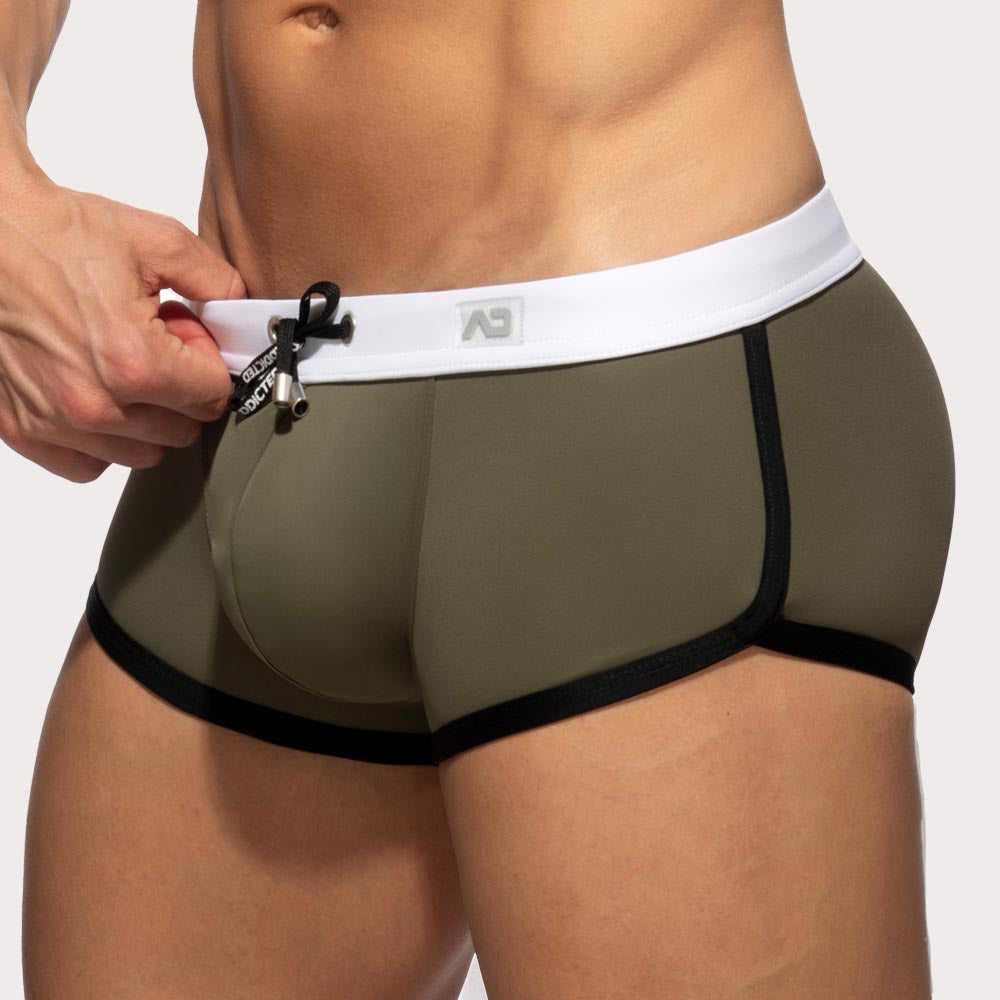 Push-Up Badehose Plain Boxer