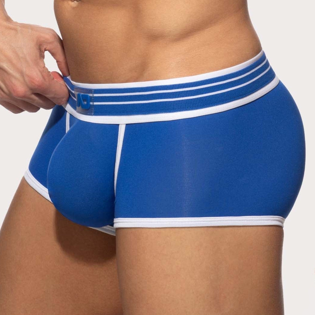 Leicht transparente Addicted Boxershorts 'Double Trouble Trunk' royal blue, side, 53854643126598, 53854643159366, 53854643192134, 53854643224902