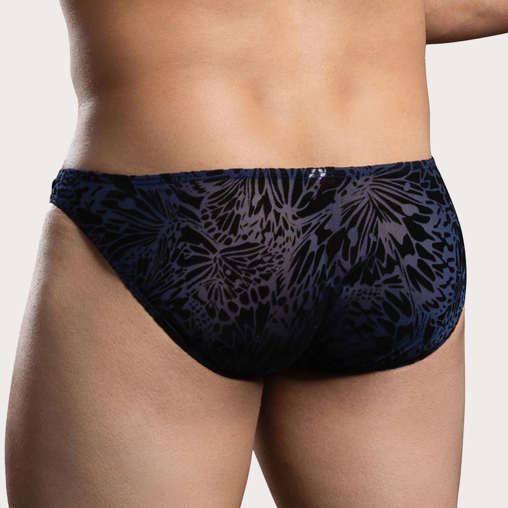 Andrew Christian Nocturnal Mesh Brief - transparenter Mesh Slip für Männer im Low-Rise Schnitt, back