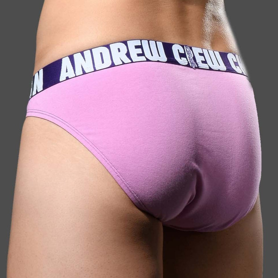 Andrew Christian Almost Naked Happy Brief - sexy Männer Slip in knalligen Farben, purple, back, 53619928727878, 53619928760646, 53619928793414, 53619928826182