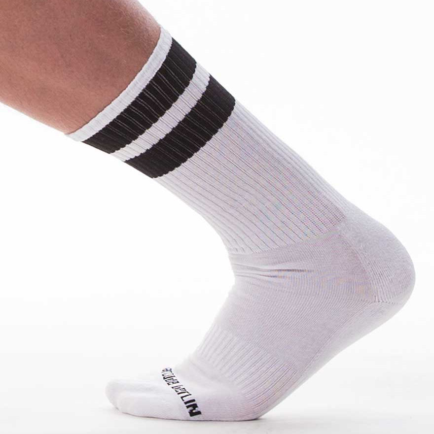 Barcode Berlin Gym Socks white black
