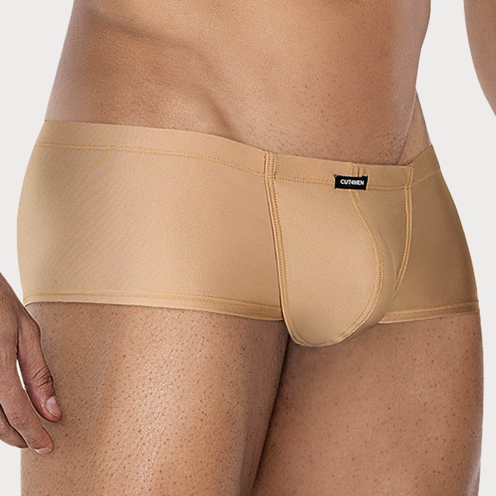 Cut4Men SP4NDEX Hipster - Knappe Herren Pants aus Mikrofaser in beige