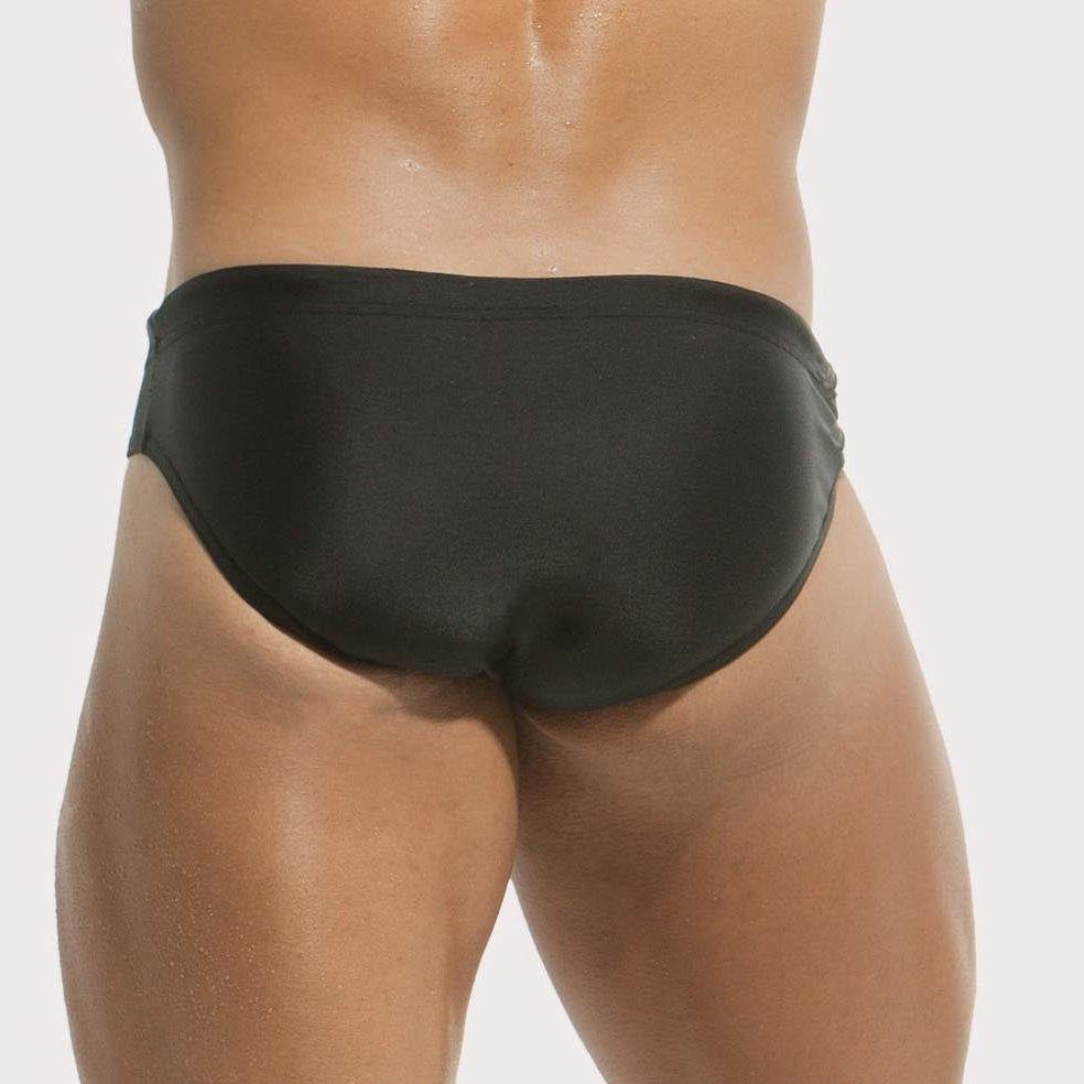 Modus Vivendi Herren Badeslip 'Classic Swim Brief' black, back