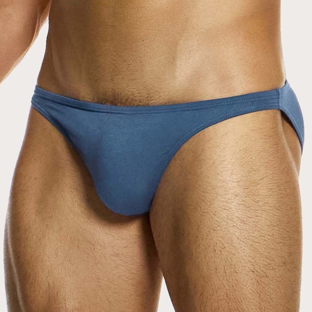 Modus Vivendi Slip 'Bamboo Low Cut Brief' indigo blue front, 50624277905734, 50624277938502, 50624277971270, 50624278004038