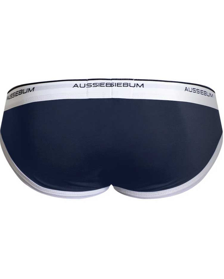aussiebum Slip 'Baseline Brief' navy, back
