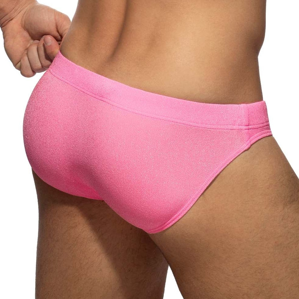 Addicted Pique Swim Bikini pink, back