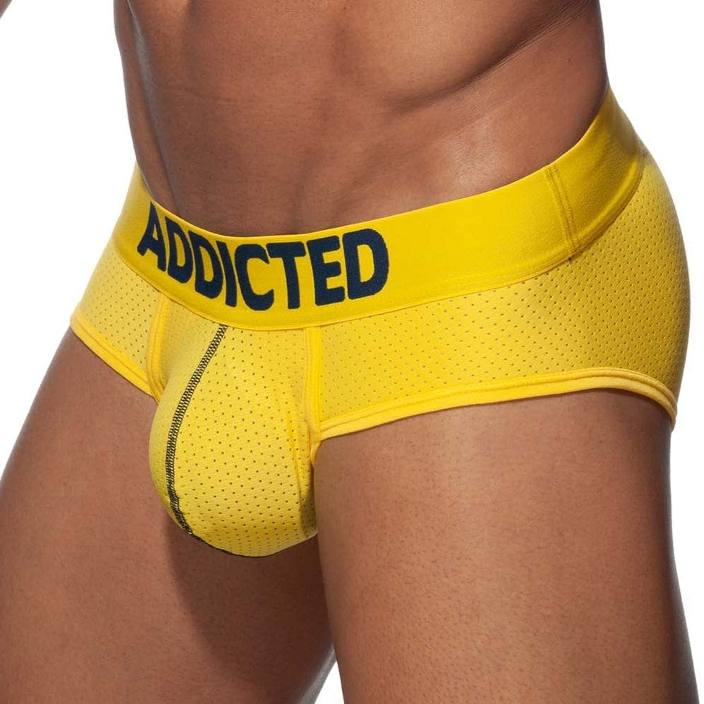 Addicted Slip 'Push Up Mesh Brief' yellow, 50613916729670, 50613916762438, 50613916795206, 50613916827974, 50613916860742