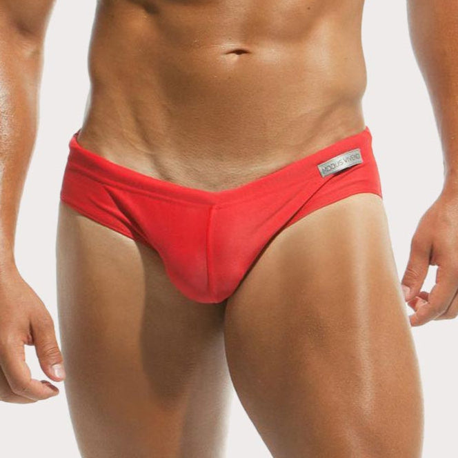 Modus Vivendi Herren Badeslip 'Classic Swim Brief' red, 54158166327622, 54158166360390, 54158166393158, 54158166425926