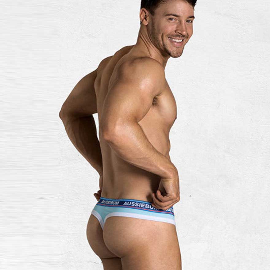 Herren String 'Icy Blue Thong'