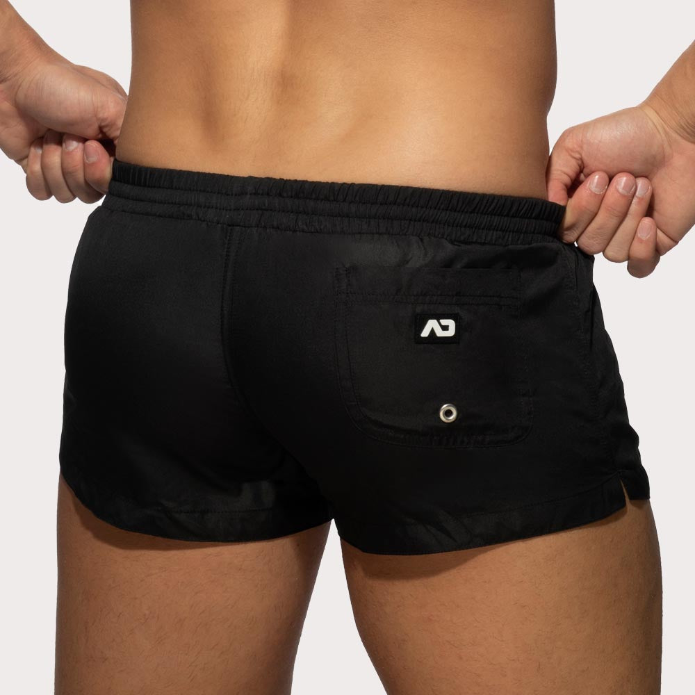 Knappe Addicted Badeshorts 'Basic Mini Swim Short' black, back, 46511228125510, 46511228158278, 46511228191046, 46511228223814